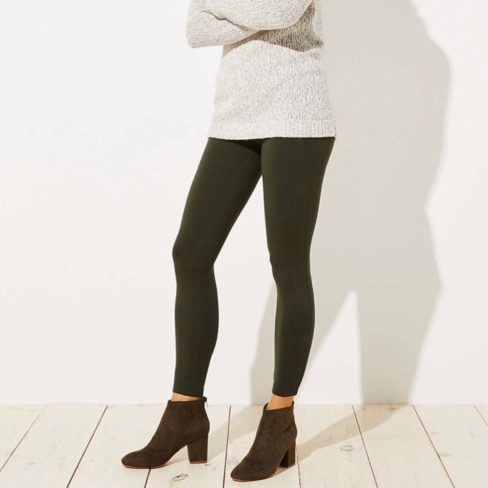 Loft Green Ponte Leggings